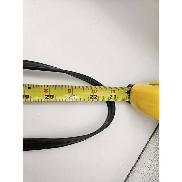 Tommy Hilfiger Logo Crossbody Bag Black Tan Monogram Adjustable Strap Gold HW - Picture 6 of 8